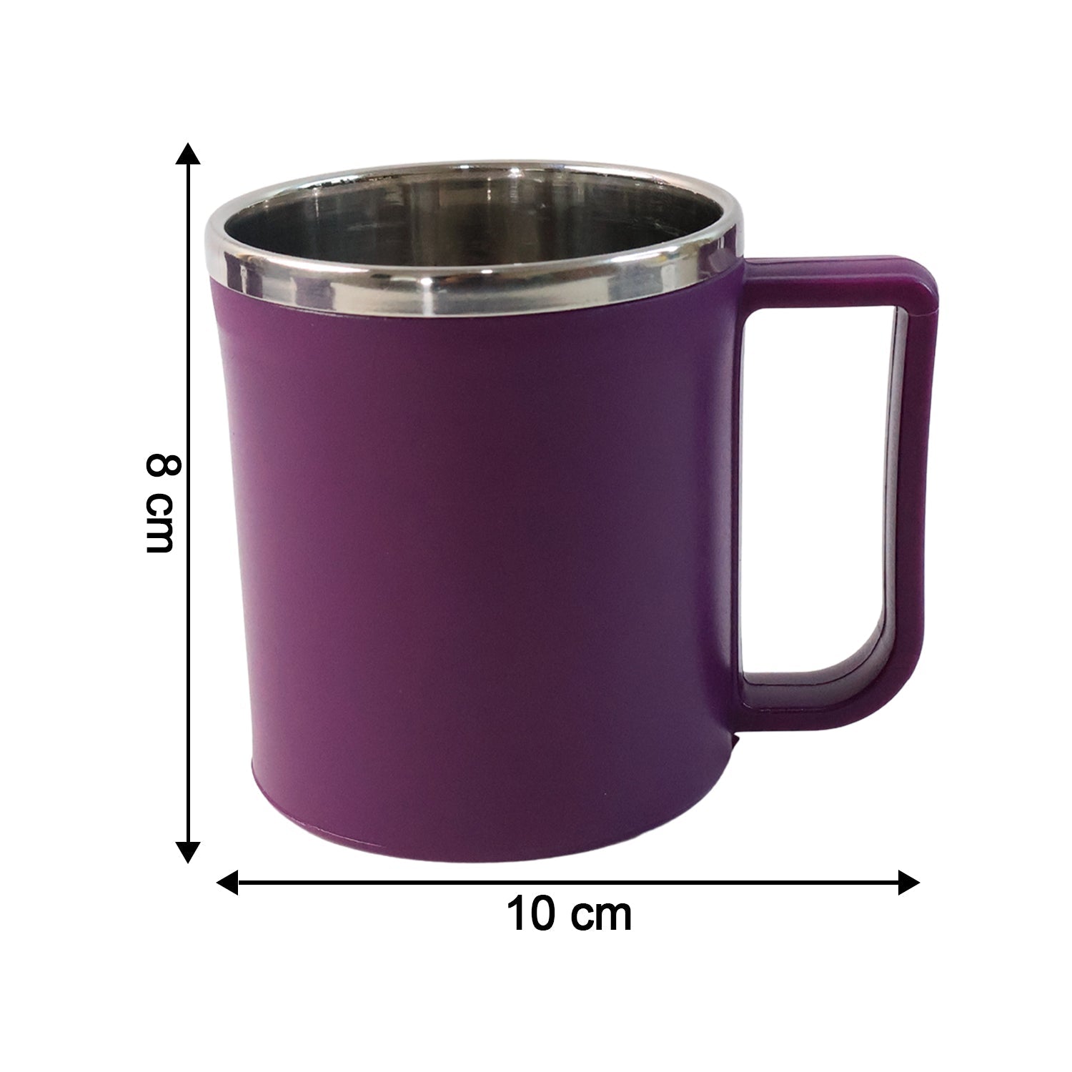 Supermom Stainless Steel Inner Coffee Mug Set (200ML / 6 Pc) Supermom Stainless Steel Inner Coffee Mug Set (200ML / 6 Pc)